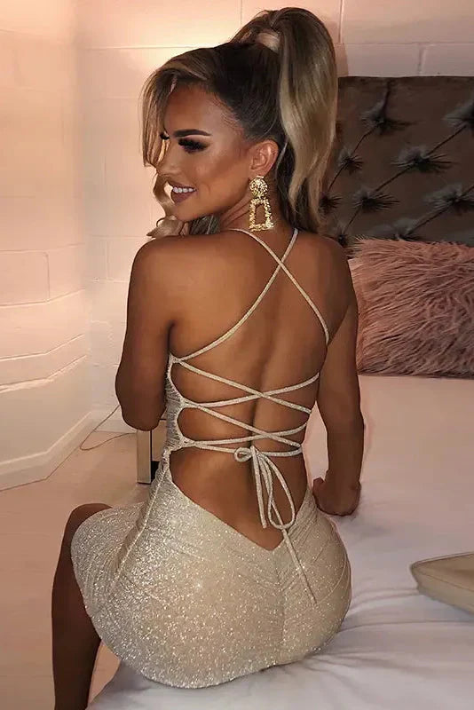  Ruched Glitter Bodycon, New Years Dress